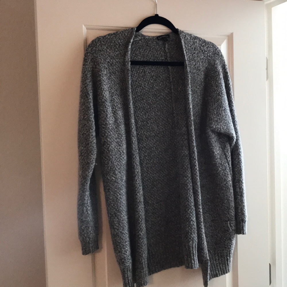 Gray sweater